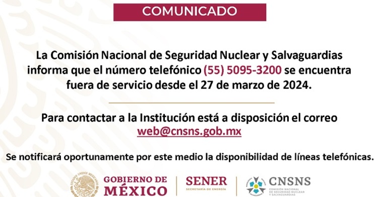 Comisión Nacional de Seguridad Nuclear y Salvaguardias