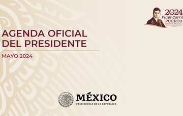 Agenda oficial del presidente Andrés Manuel López Obrador