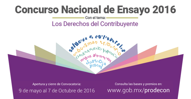 Concurso Nacional de Ensayo 2016.