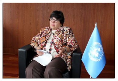 Marcia de Castro es la Coordinadora Residente y Representante Residente del Programa de las Naciones Unidas para el Desarrollo (PNUD) en México