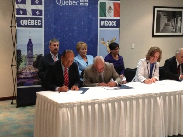 El IMTA y el Centro de investigaciones industriales de Quebec firman acuerdo de cooperación
