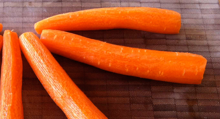 Zanahorias peladas 