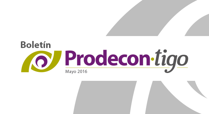 Prodecon.tigo Mayo 2016