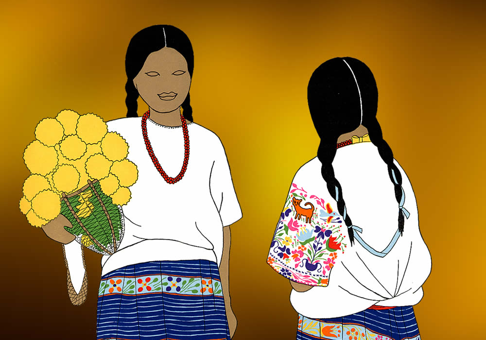 Acatecos de Guerrero (El traje tradicional indígena) | INPI | Instituto  Nacional de los Pueblos Indígenas | Gobierno 