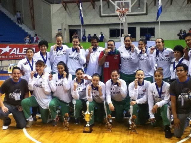 Equipo femenil mexicano obtuvo oro en Torneo COCABA