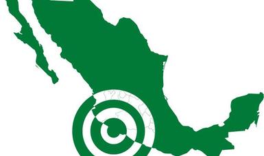 Mapa de México. 