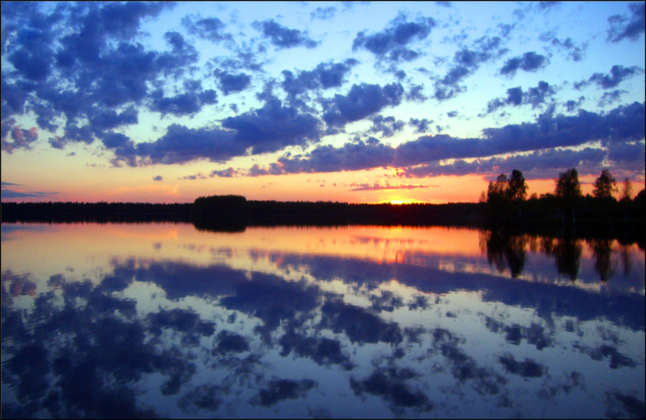 Lagos de Finlandia, foto de Vicente Villamón vía Creative Commons.