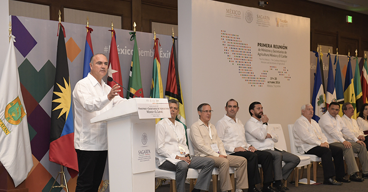 Primera reunión de Ministros y Secretarios de Agricultura  México-Caribe
