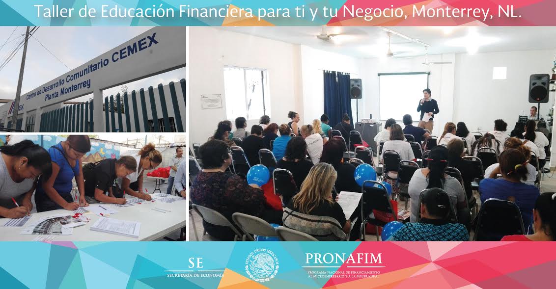 PRONAFIM llevó a cabo su décimo taller de Educación Financiera para ti y tu Negocio.