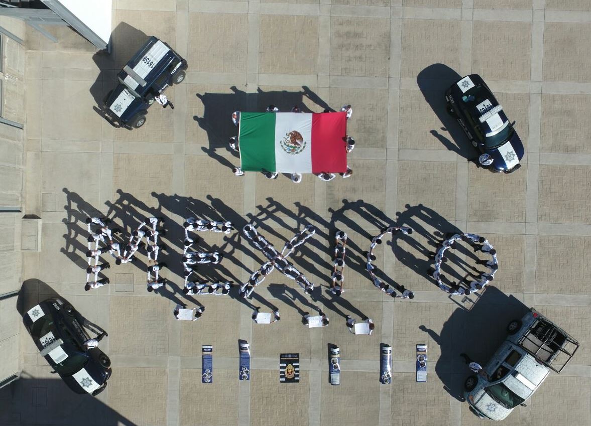 La Comisión Nacional de Seguridad, a través de la Policía Federal, se suma al llamado “Unidos por México”