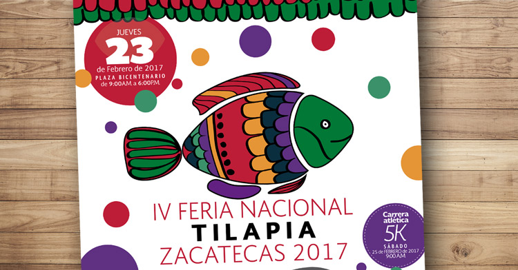 Todo listo para la Feria Nacional Tilapia Zacatecas 2017