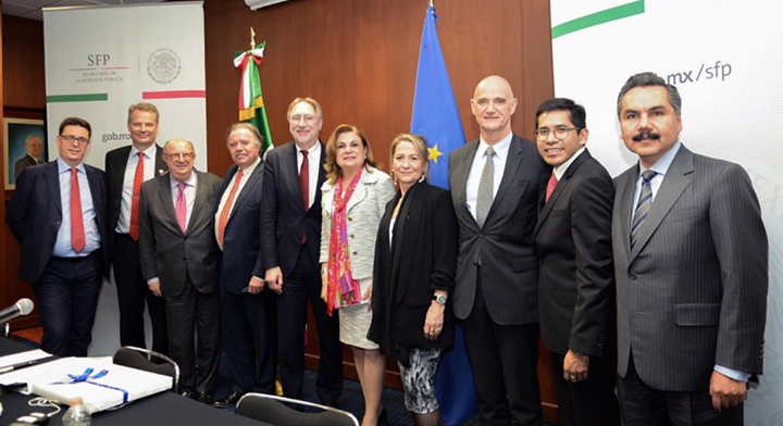 Se reúne la Secretaria Arely Gómez González con Parlamentarios Europeos 