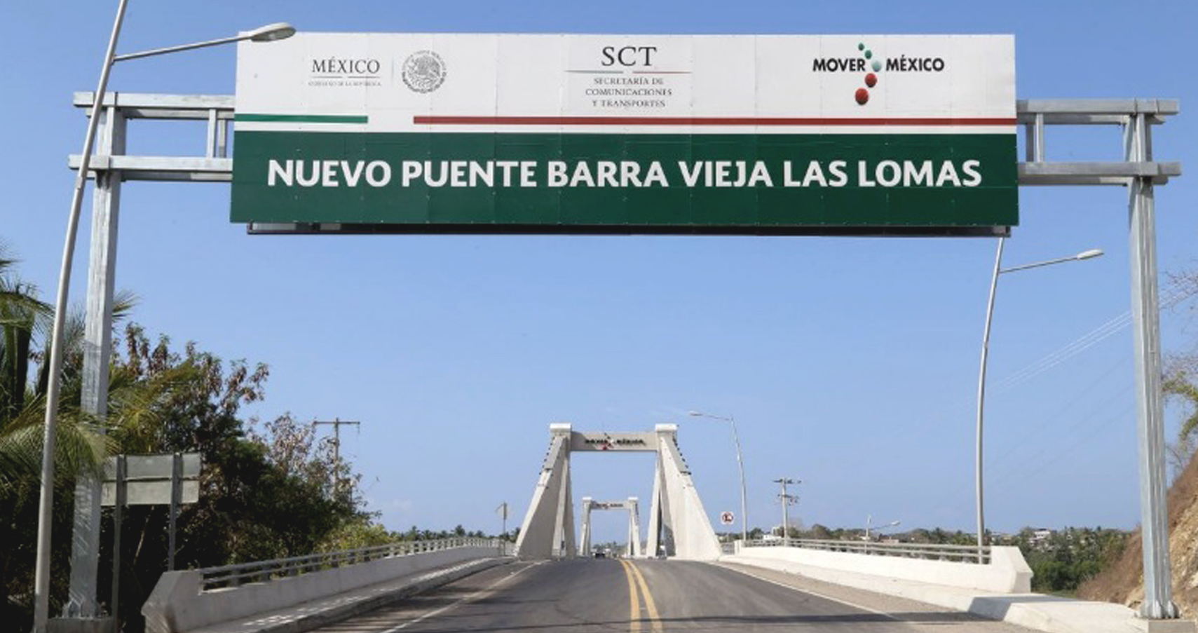 Se concluye el #PlaNuevoGuerrero con la inauguración del nuevo #PuenteBarraVieja
