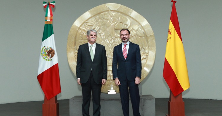 Foreign Secretary Luis Videgaray Meets with the Spanish Minister for Foreign Affairs and Cooperation, Alfonso María Dastis Quecedo
 
