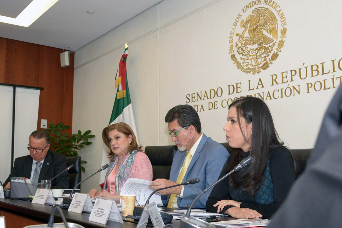 Presentó Arely Gómez González Informe ante Senadores, al cumplir 100 días al frente de la SFP
