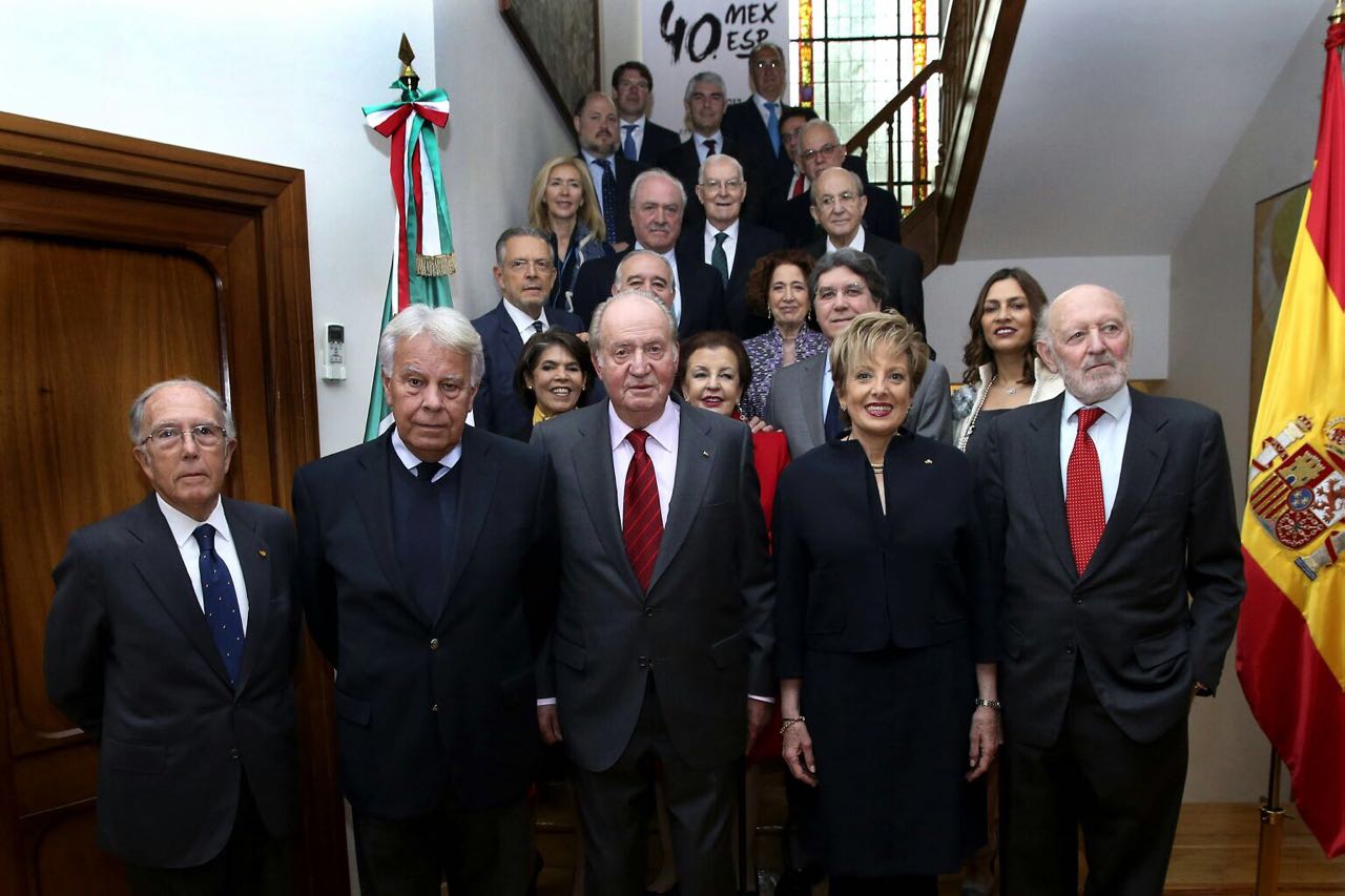 México y España celebraron 40 Años del Establecimiento de Relaciones Diplomáticas.