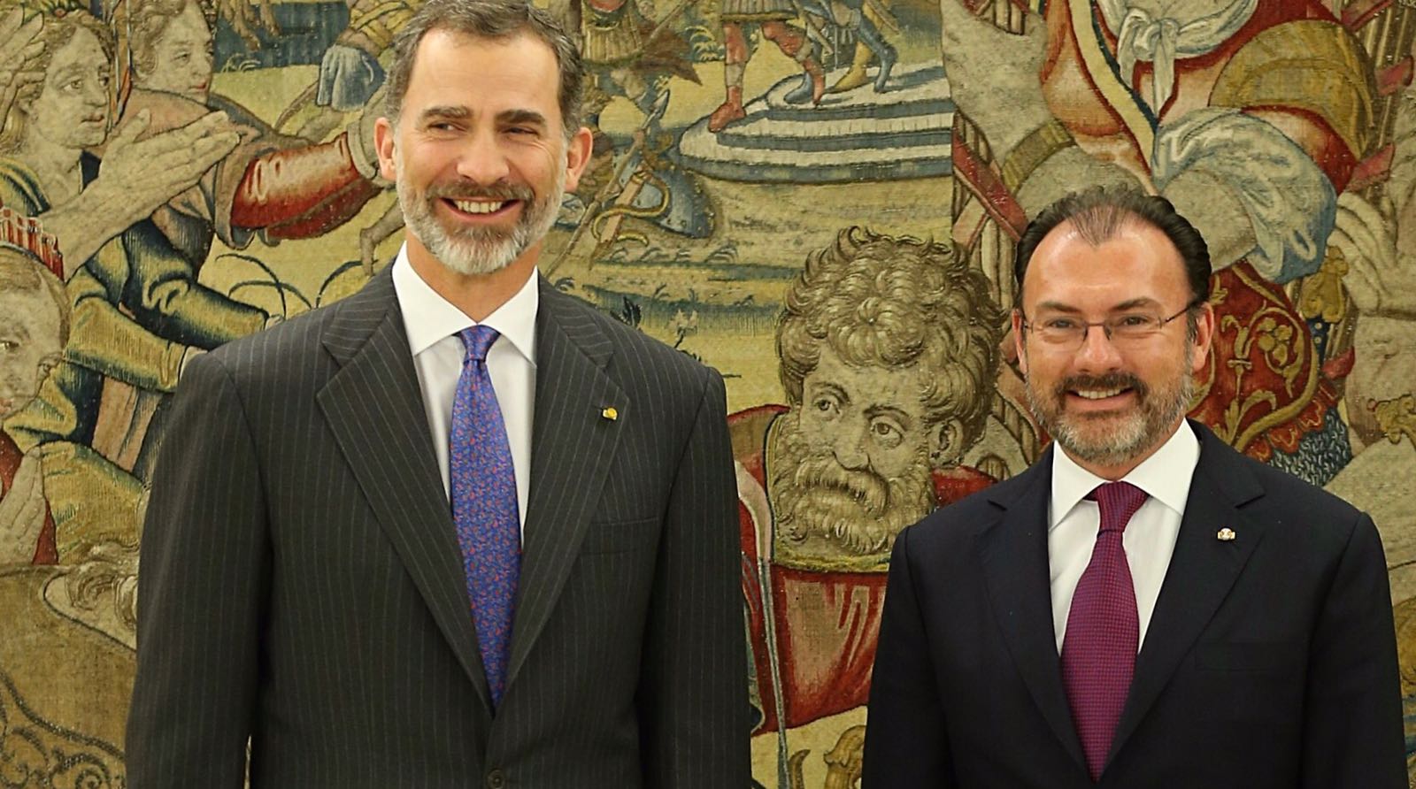 Se reúne el Secretario Luis Videgaray con el Rey Felipe VI