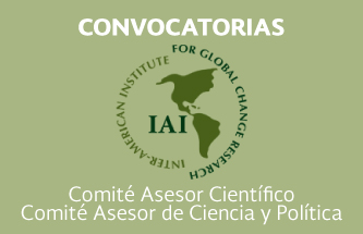 Convocatorio Comité Asesor Científico IAI