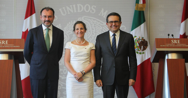 Mexico and Canada Agree on Trilateral NAFTA Renegotiation  