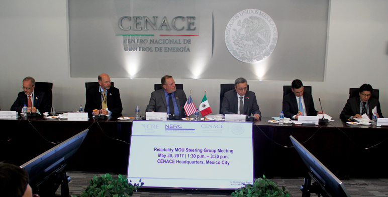 CENACE, CRE y NERC sostienen primera reunión de alto nivel tras MOU