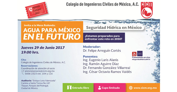 Mesa redonda "Agua para México en el futuro"