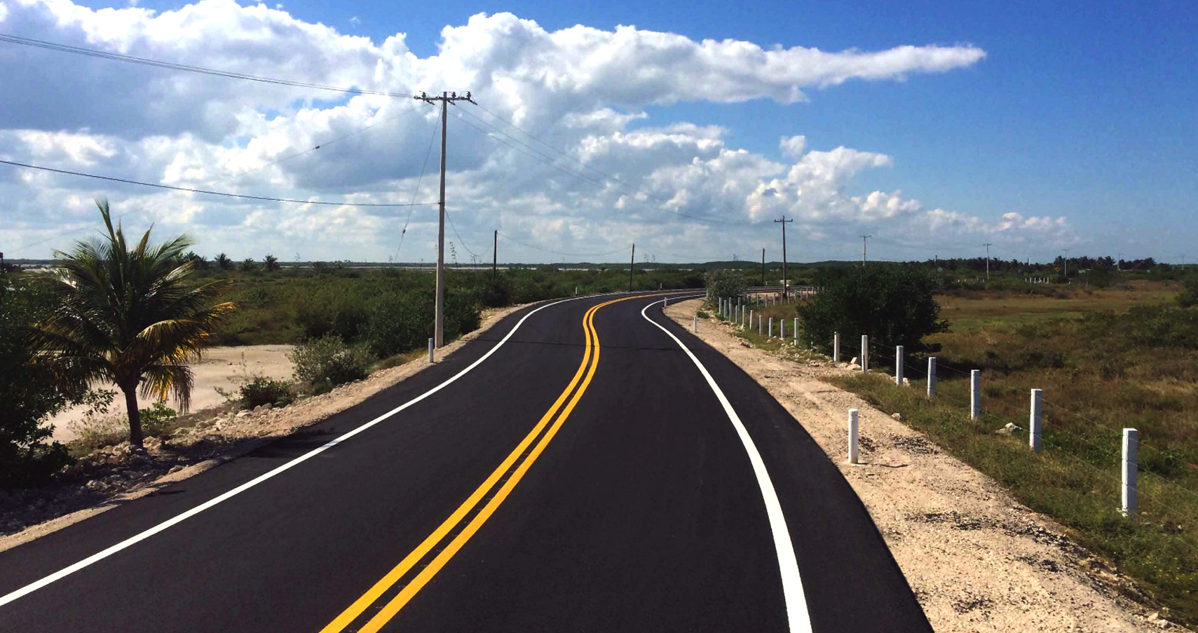 Modernización de las carreteras de Telchac Puerto-Dzilam de Bravo y Muna-Peto