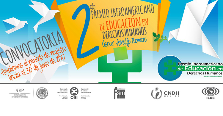 Segunda Edición Premio Iberoamericano de Educación en Derechos Humanos "Óscar Arnulfo Romero".