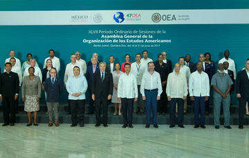 Inauguration of the 47th OAS General Assembly in Cancun, Quintana Roo