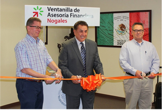 Apertura de la Ventanilla de Asesoría Financiera en Nogales