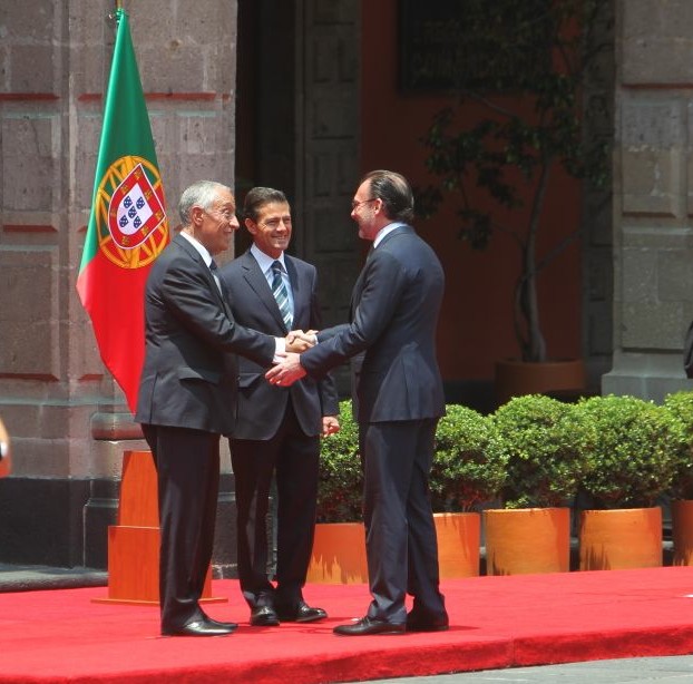 El Presidente de la República Portuguesa realiza una visita de Estado a México