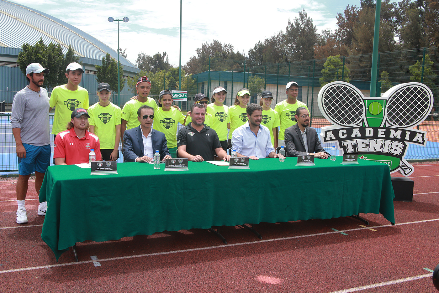 Iniciaron actividades de la Academia de Tenis CONADE-FMT
