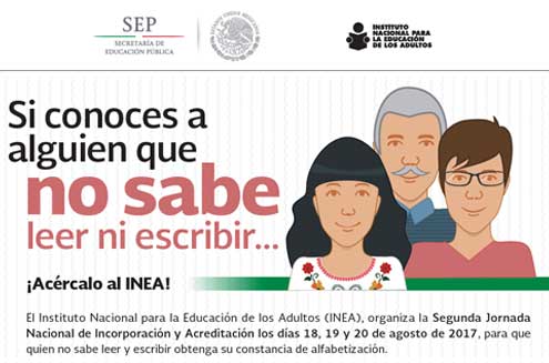 2DA JORNADA NACIONAL DE INCORPORACIÓN Y ACREDITACIÓN EN ALFABETIZACIÓN 2017