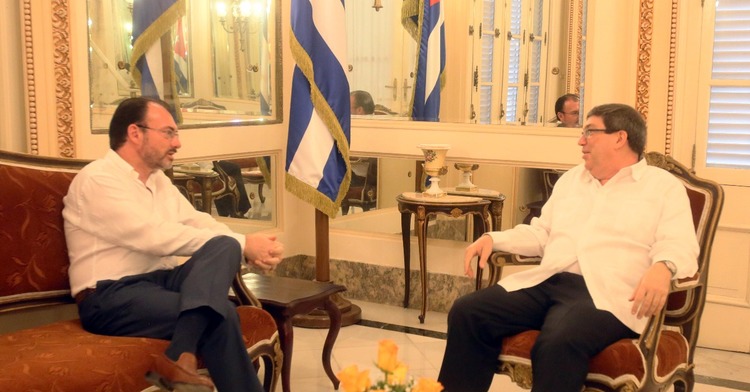 Foreign Secretary Videgaray meets with Cuban Foreign Minister Rodríguez 