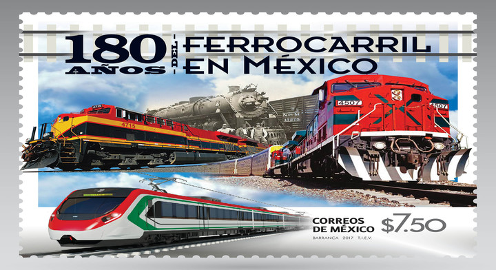 180 Años del Ferrocarril en México
