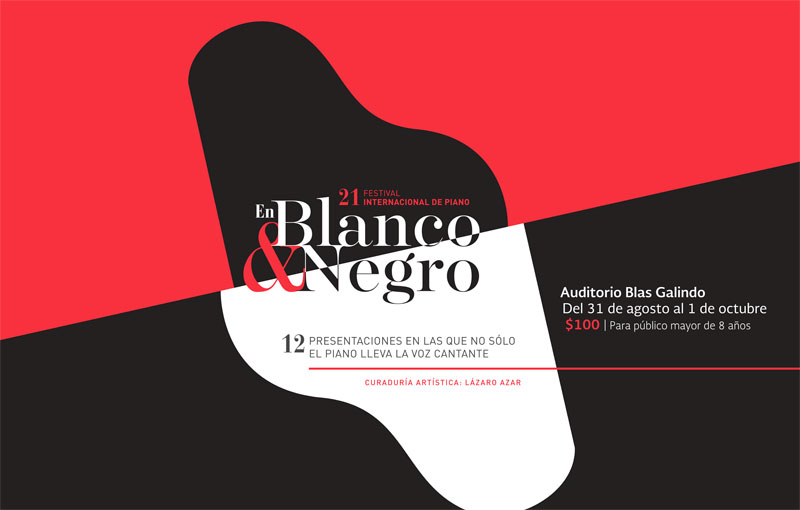 Festival Internacional de Piano En Blanco & Negro.