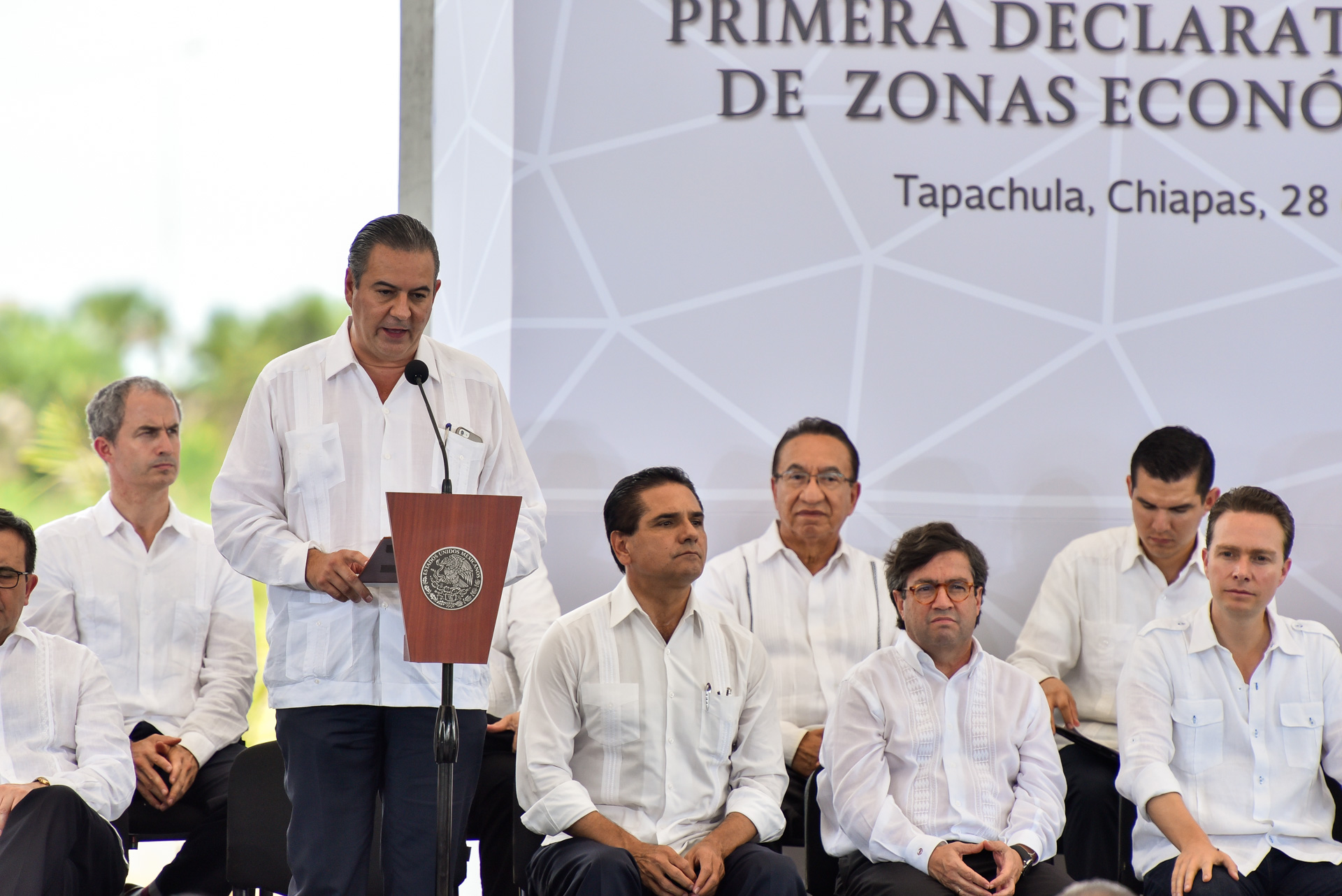 Discurso de Gerardo Gutiérrez Candiani durante la firma del Decreto de Declaratoria de Zonas Económicas Especiales
