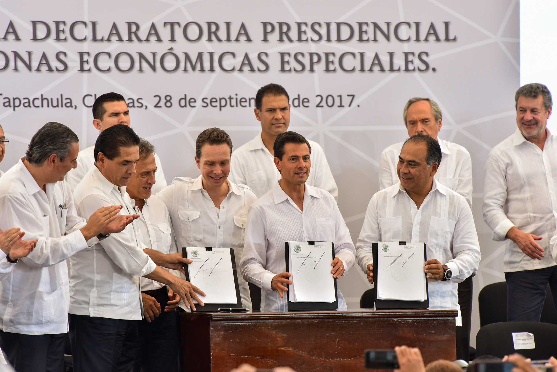 Primera Declaratoria Presidencial de Zonas Económicas Especiales