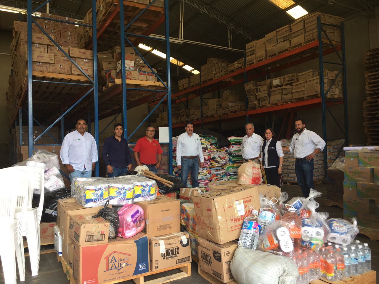 Liconsa envía otras 34 toneladas de apoyo
a personas damnificadas por sismos