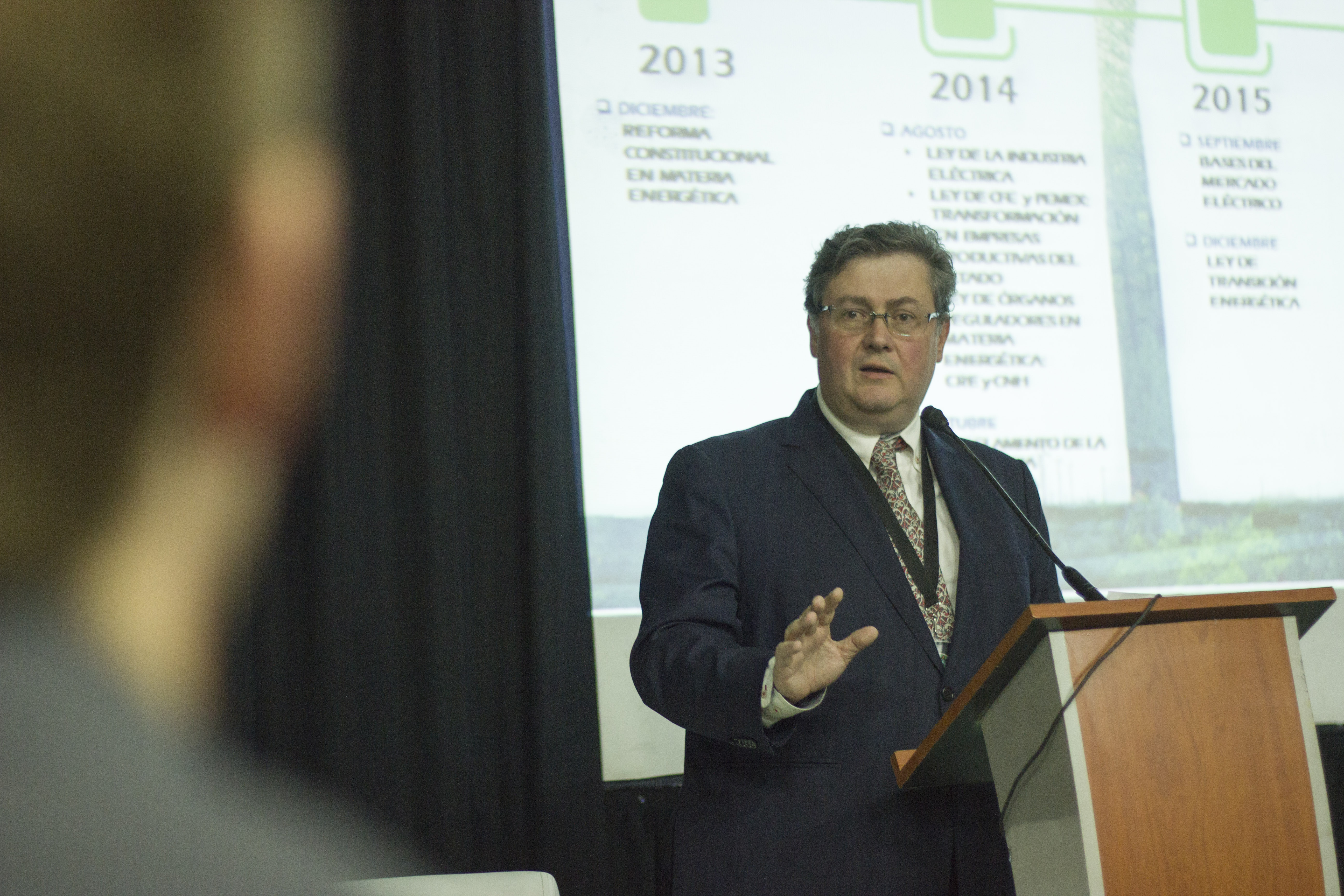 El Dr. Diego Arjona Argüelles expuso sobre el progreso y los futuros escenarios para la energía eólica en México y el mundo.