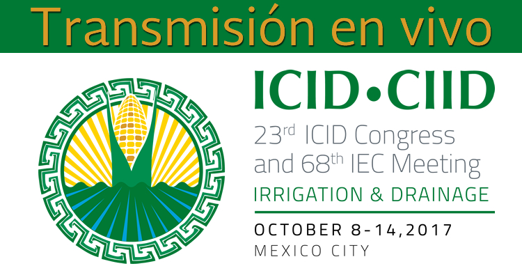 Transmisión en vivo International Commission on Irrigation & Drainage (ICID)