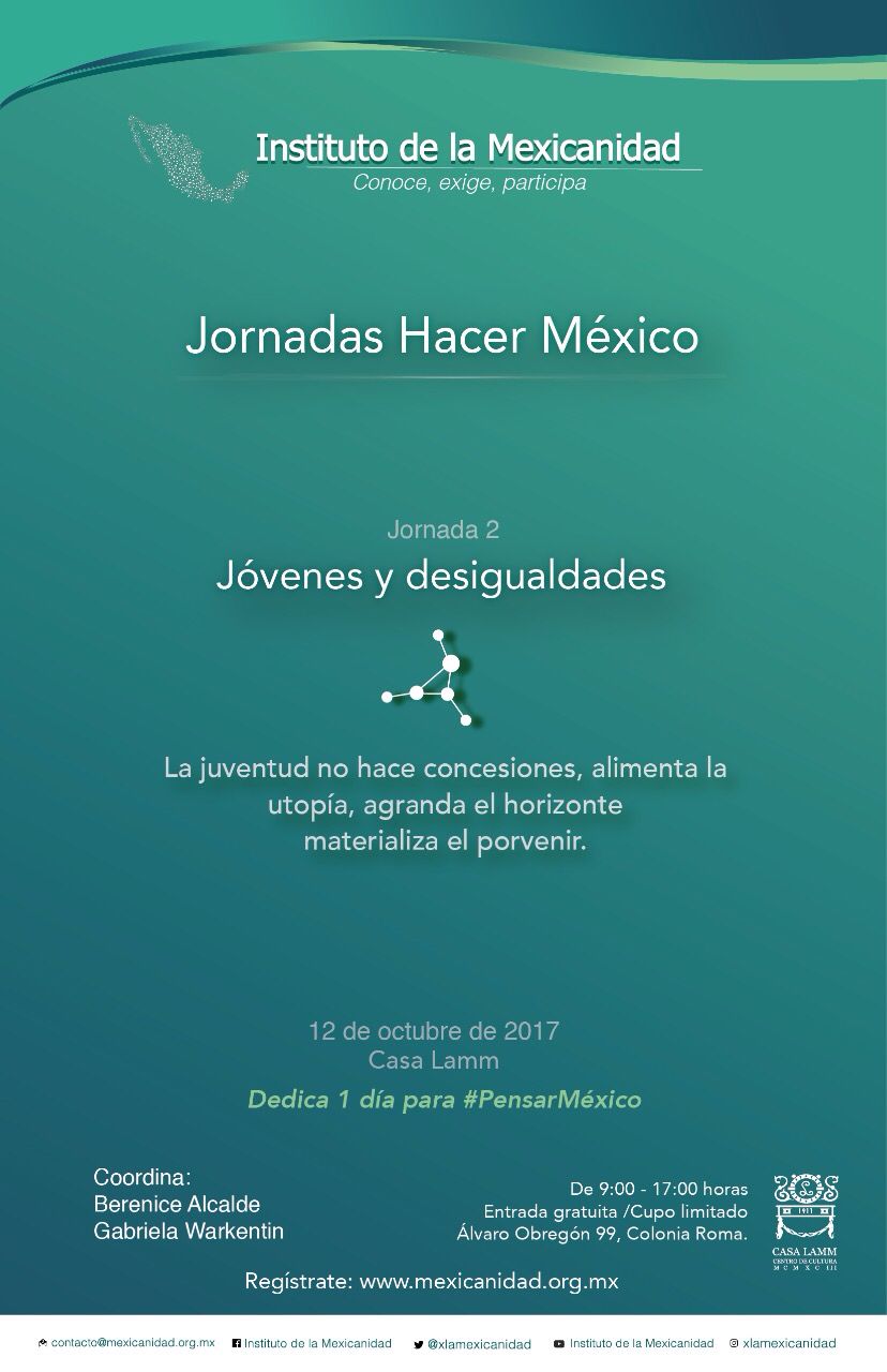 Participa en las jornadas temáticas #HacerMéxico