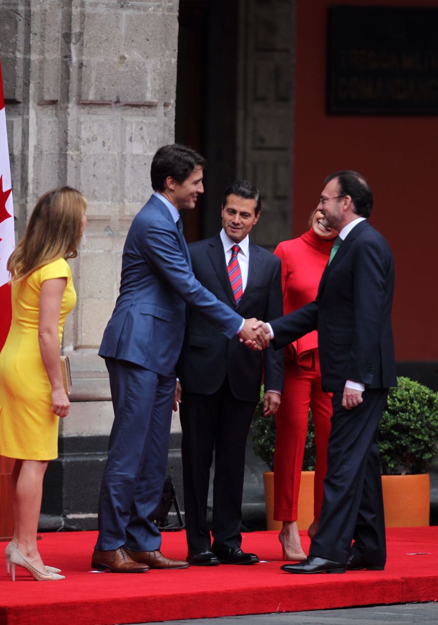 Primer Ministro de Canadá, Justin Trudeau, realizó Visita Oficial a México