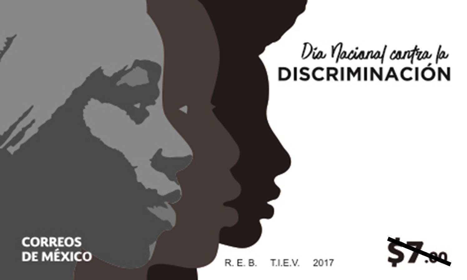 CONAPRED, INAH Y SEPOMEX cancelan sello postal para conmemorar el día nacional contra la discriminación
