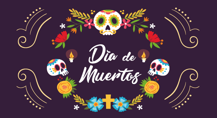 Día de muertos, una tradición muy mexicana.