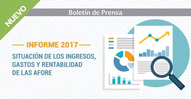 Informe 2017 de la situación de los ingresos, gastos y rentabilidad de las AFORE.