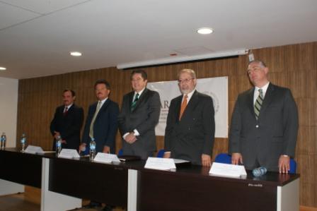 En representación del secretario Enrique Martínez y Martínez, el coordinador general de delegaciones, Víctor Hugo Celaya Celaya, tomó protesta al nuevo funcionario
