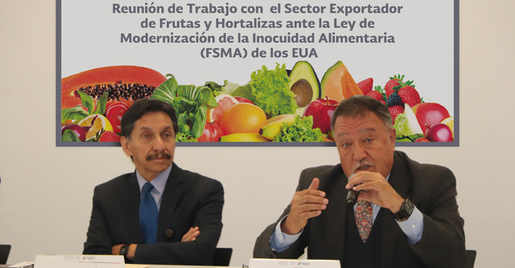 El Director en Jefe, Enrique Sánchez Cruz, hizo un llamado a los productores de frutas y hortalizas mexicanos para continuar con la exportación de estos alimentos a los Estados Unidos de América (EUA).