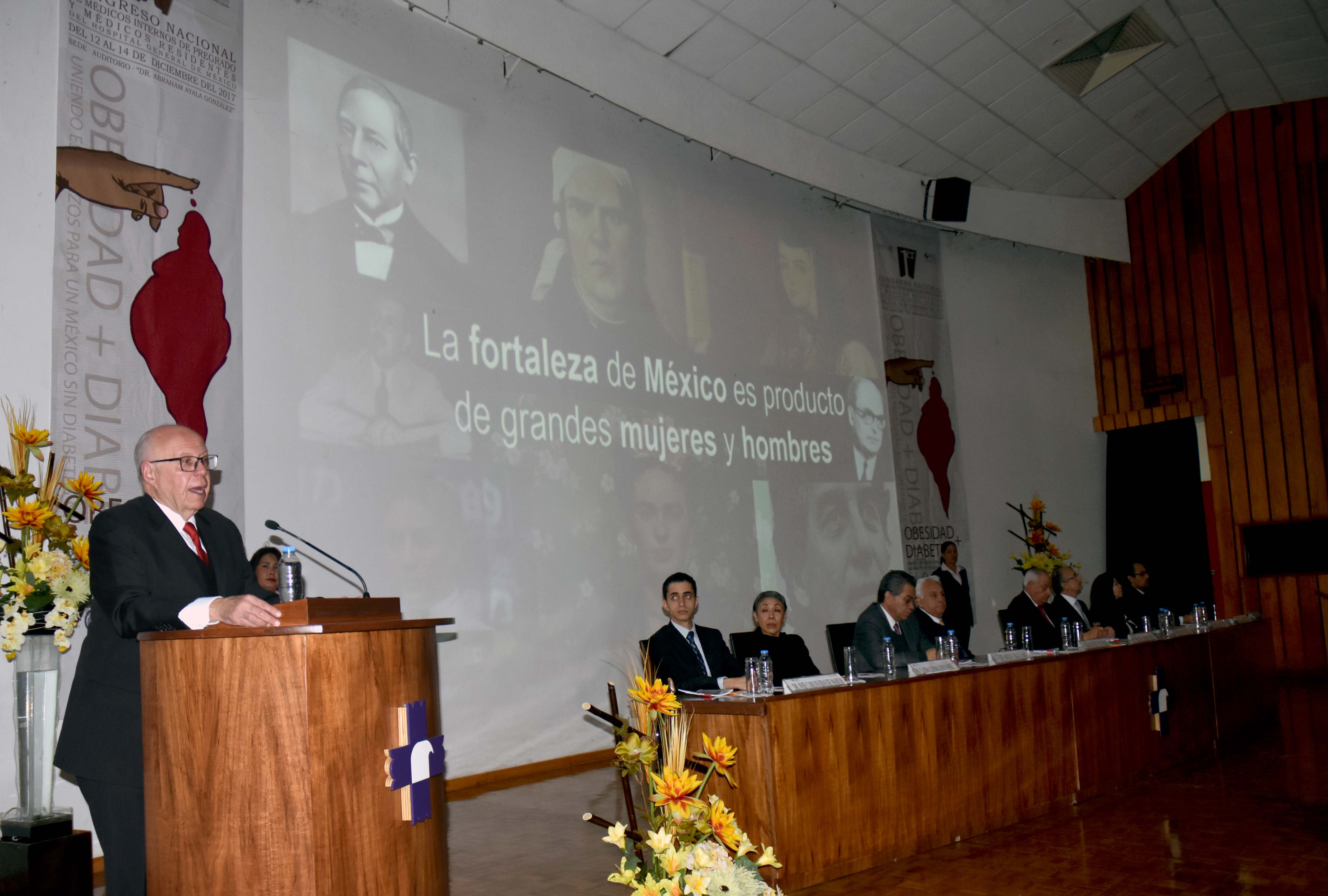 Dr. José Narro Robles, Secretario de Salud.