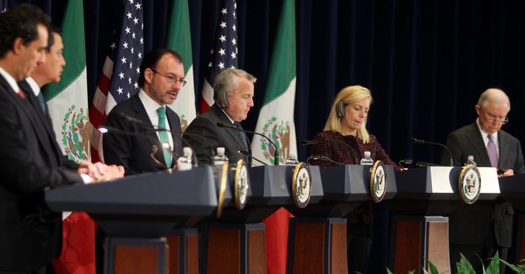 Foreign Secretary Videgaray at the second High-level Dialogue on Disrupting Transnational Criminal Organizations