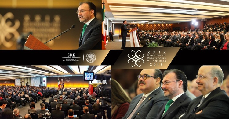 Foreign Secretary Luis Videgaray Inaugurates the 29th Meeting of Ambassadors and Consuls